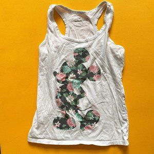 Disney Mickey Floral Tank Top XS
